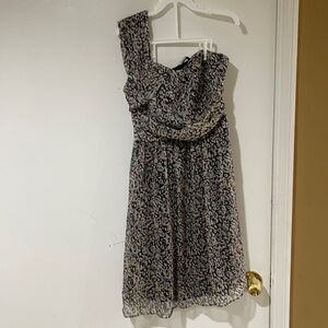 MM Couture One Shoulder Dress XS